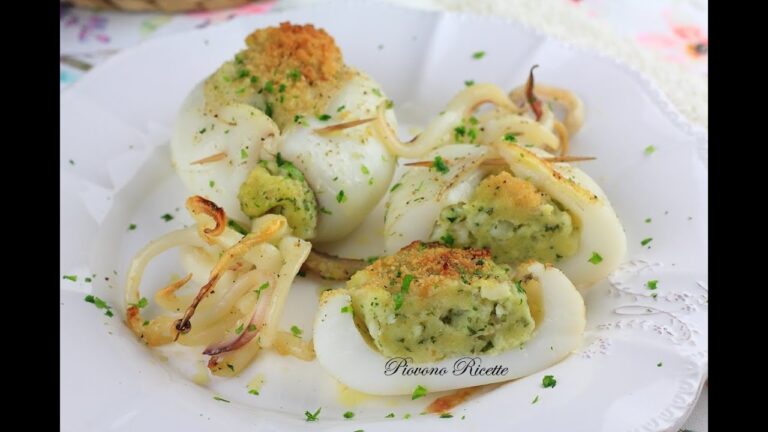 Deliziose seppie ripiene: la ricetta segreta della Puglia svelata!