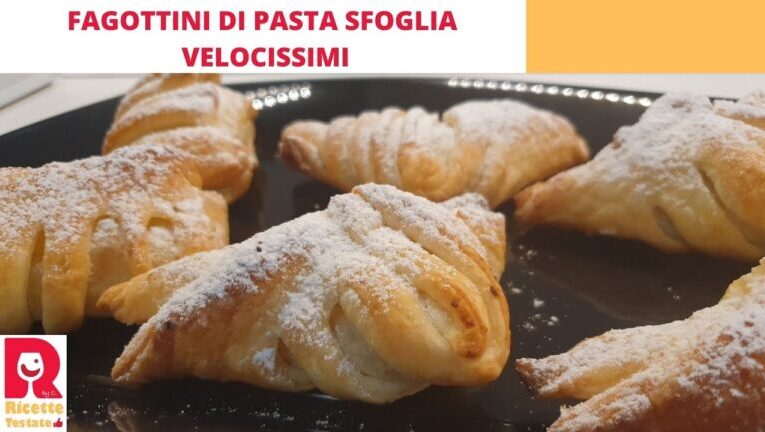 Fagottini golosi: il connubio perfetto tra pasta sfoglia croccante e Nutella cremosa