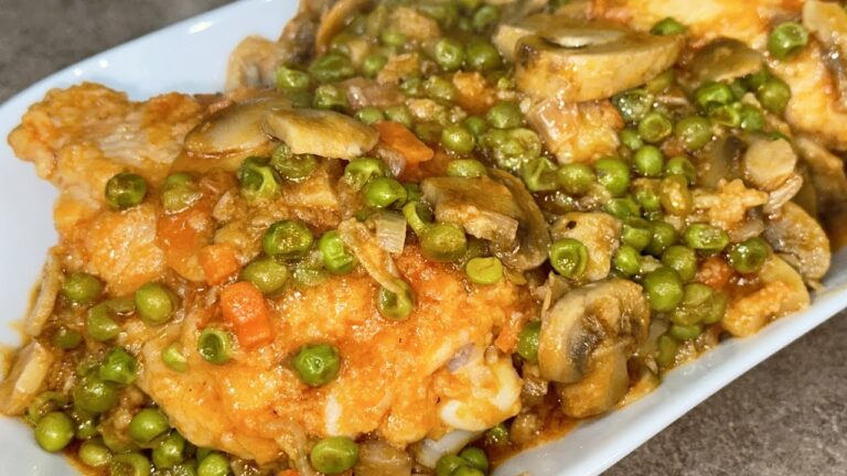 Sovracosce di pollo in umido: la ricetta perfetta con l’aggiunta dei deliziosi piselli!