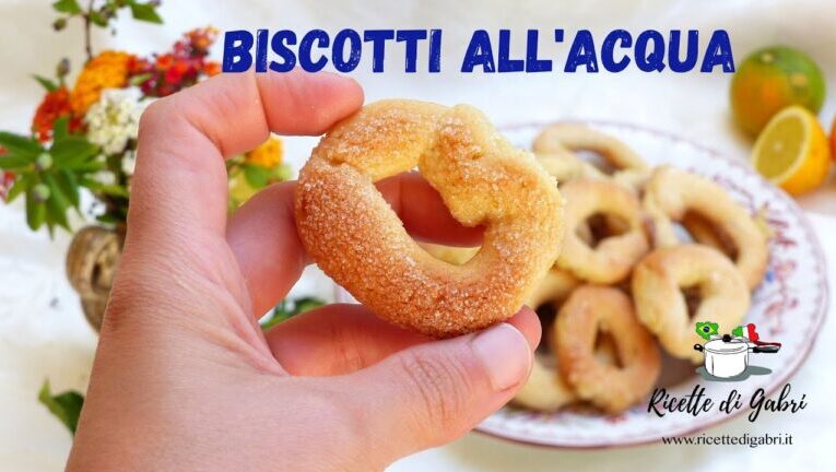 Biscotti all’acqua: la ricetta segreta senza uova che conquista tutti!