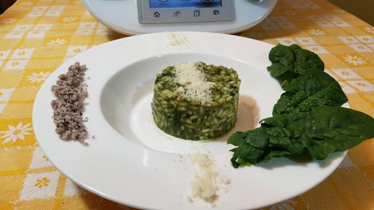 Riso con spinaci: una delizia facile e veloce con il Bimby!