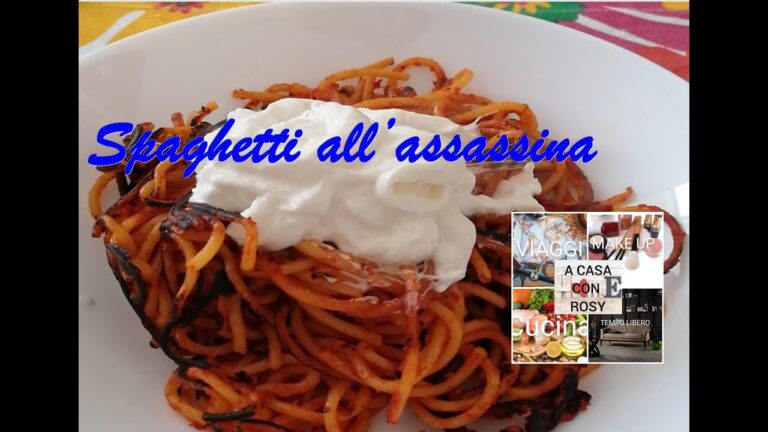 Gusta gli Spaghetti dall&#8217;Assassina con la Burrata: Un Mix Esplosivo in Tavola!