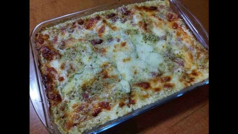 Una deliziosa e sorprendente fusione: lasagne ai pistacchi e speck