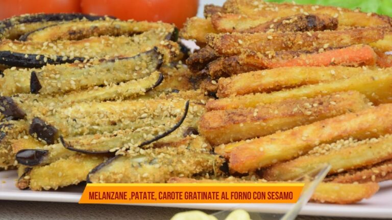 Aromi mediterranei: scopri la ricetta delle melanzane e patate al forno con un irresistibile tocco di pangrattato!