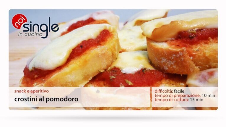 Deliziosi antipasti estivi: bruschette gourmet con passata di pomodoro e mozzarella
