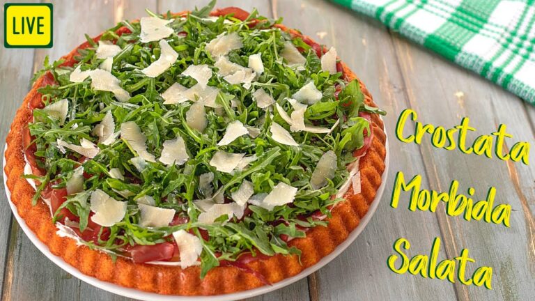 Crostata Morbida Salata Vegetariana: Un Piacere Senza Carne!