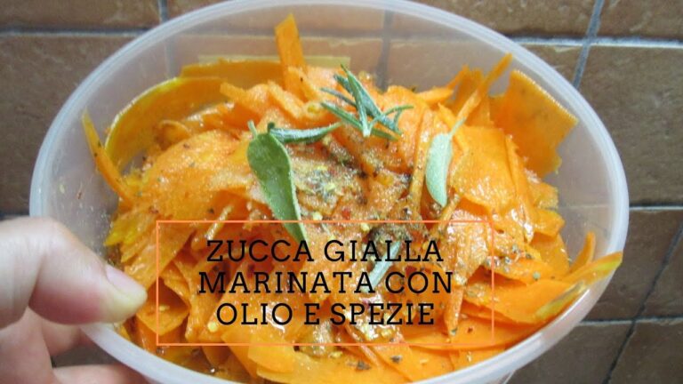 Zucca marinata: la sorpresa culinaria della zucca cotta!