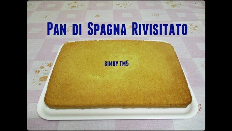 Pan di Spagna irresistibile: scopri la ricetta facile per la teglia rettangolare 30×40 con il Bimby!