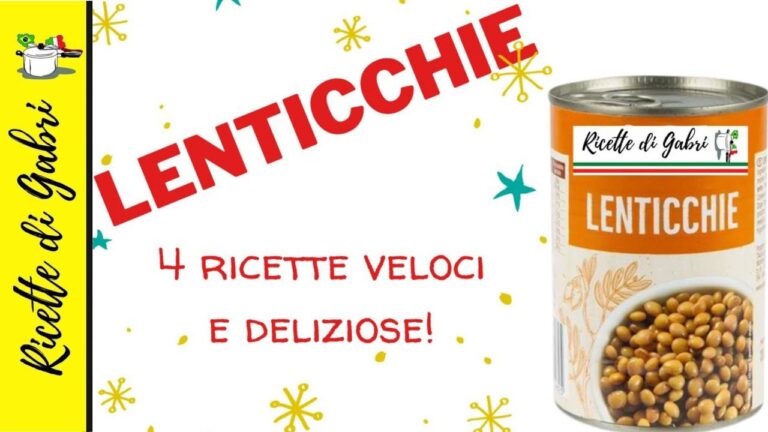 Lenticchie in scatola: idee veloci per gustarle in modo irresistibile!