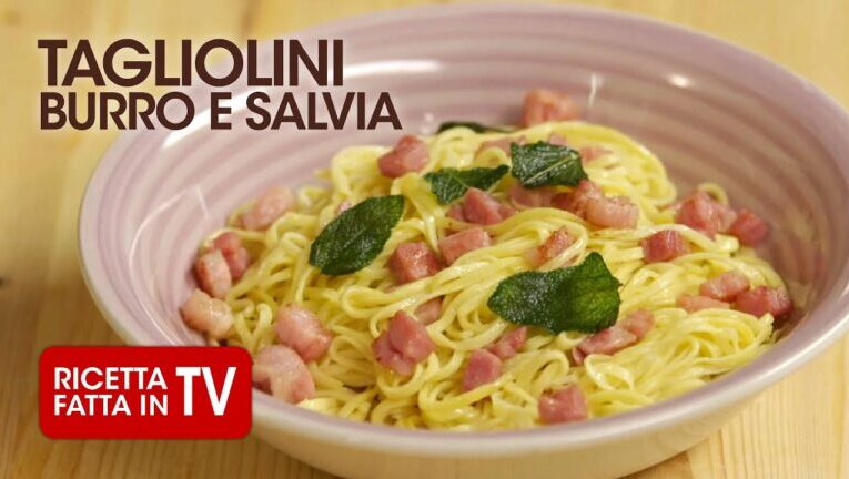 La ricetta segreta delle tagliatelle: burro, salvie e un tocco di magia in 70 caratteri