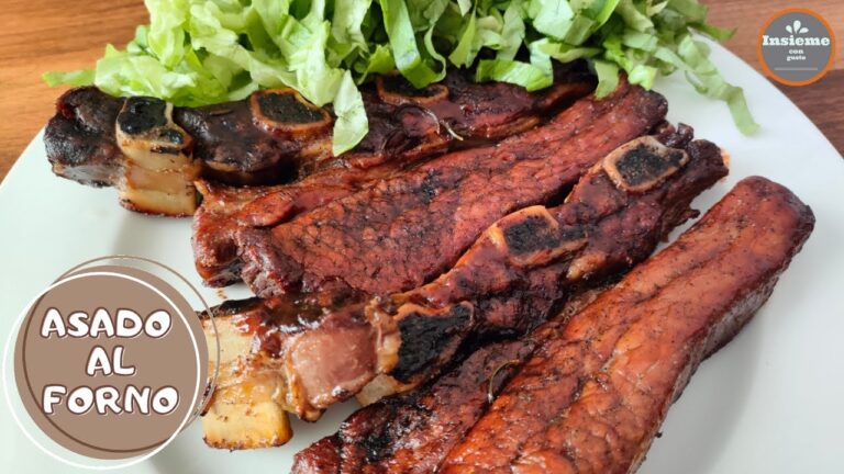 Sapori irresistibili: gustose costine asado al forno per un pranzo indimenticabile