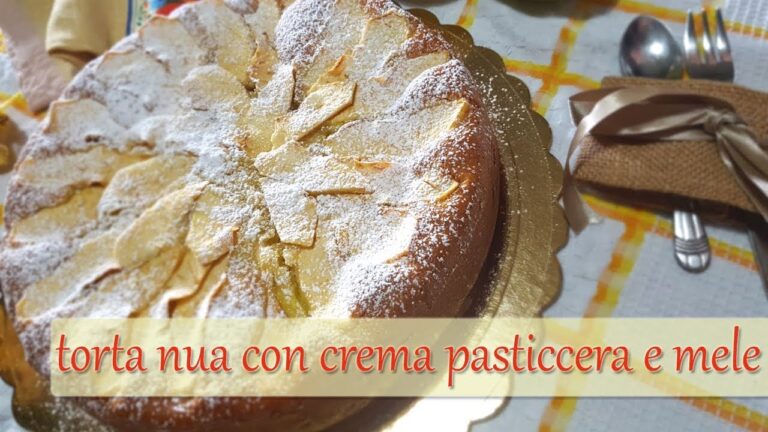 Torta Nua: la Delizia Golosa di Yogurt e Crema Pasticcera