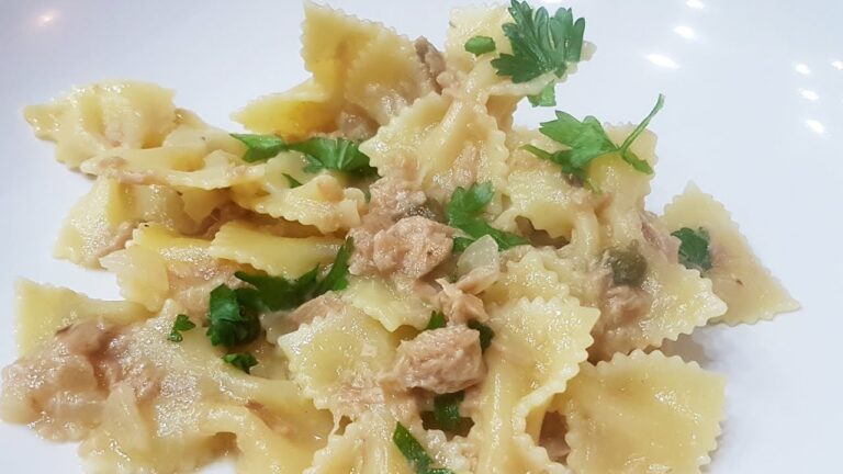 Pasta al tonno cremosa: il segreto per una delizia senza panna!