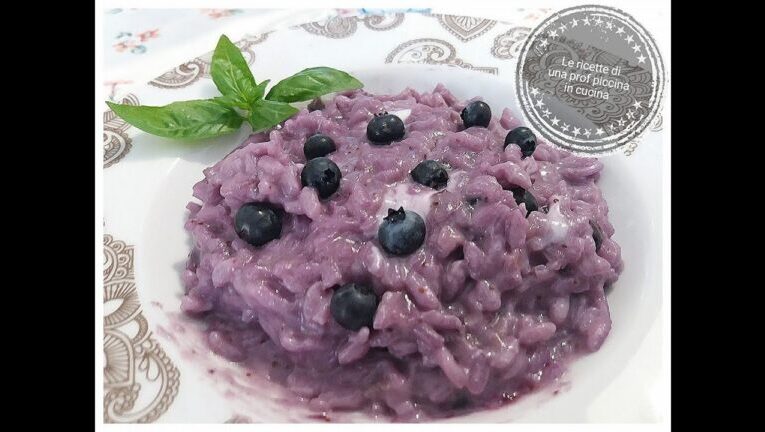 Il decadente risotto ai mirtilli e Philadelphia: un connubio irresistibile!