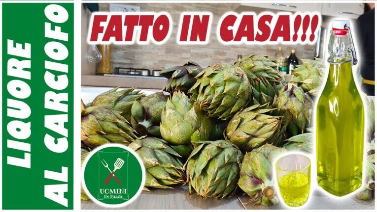 Liquore al carciofo fatto in casa: la ricetta segreta di Benedetta per un gusto indimenticabile!