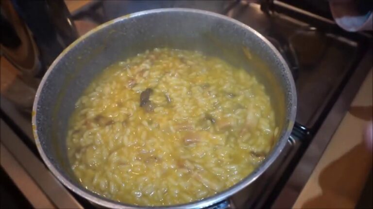 Risotto autunnale: gustoso mix di zucca e funghi surgelati!
