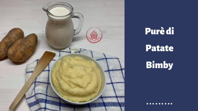 Scopri come preparare il delizioso pur&egrave; di patate Bimby senza burro in meno di 30 minuti!