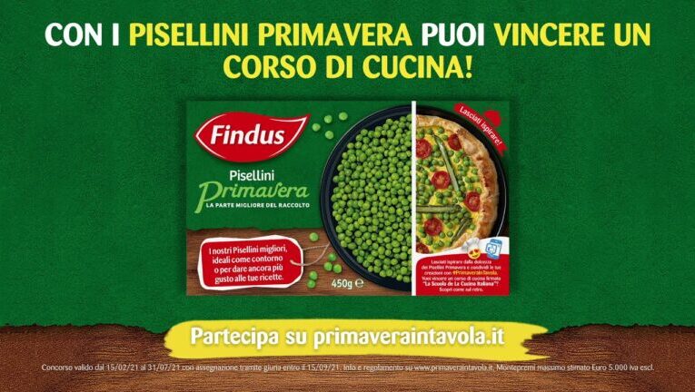 Scopri le sfiziose ricette con piselli su Findus.it: un tripudio di gusto in 70 caratteri!
