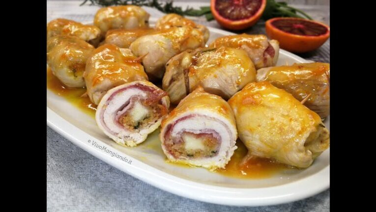 Incredibili Involtini di Pollo All’Arancia: Un Tripudio di Gusto in 70 Caratteri!