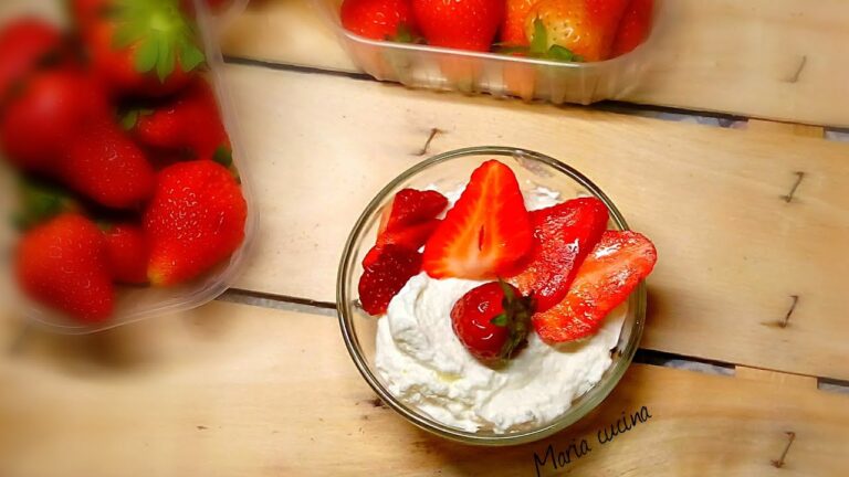 Il segreto delle fragole con panna: senza limone per un gusto indimenticabile!