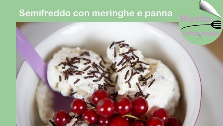 Delizioso semifreddo: l’irresistibile croccantezza delle meringhe sbriciolate tra delicate strati di mascarpone
