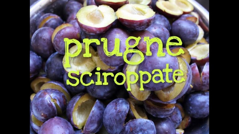 Prugne gialle sciroppate: il segreto svelato del delizioso nocciolo