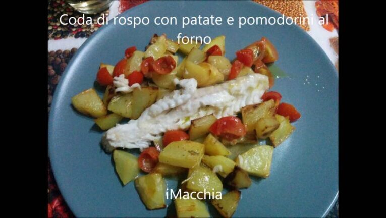 Coda di rospo in padella: un connubio irresistibile con pomodorini e patate!