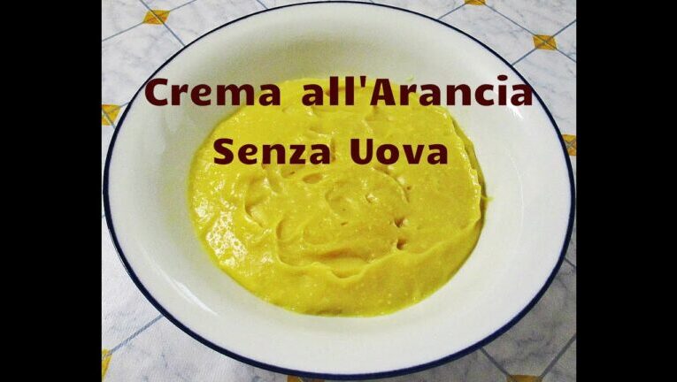 La deliziosa crema all’arancia senza uova, pronta in un attimo con il Bimby