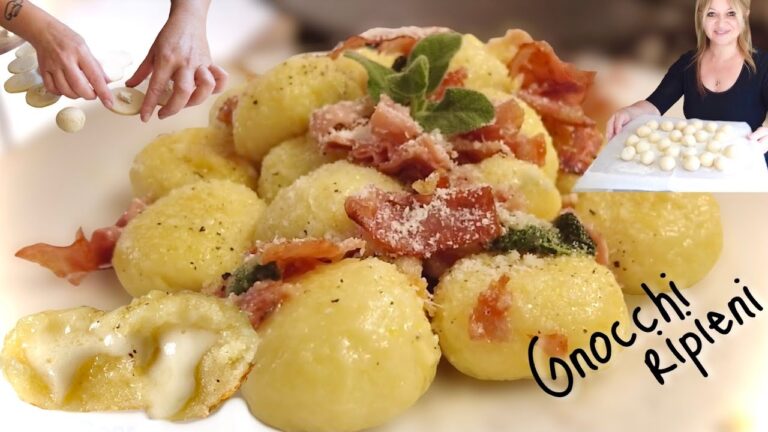 Delizia d’autunno: gnocchi ripieni di speck e brie, scopri le creazioni da condire!