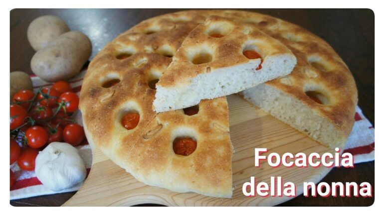 La focaccia con patata: un tocco morbido e gustoso che conquisterà il tuo palato