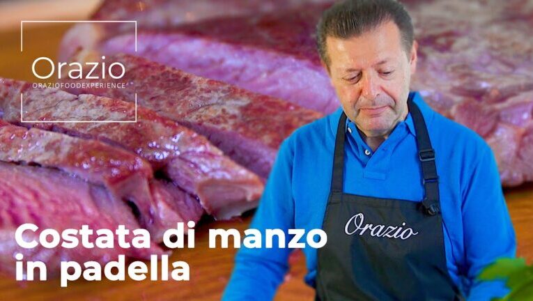 Costata di manzo: il segreto di una padella aromatica al rosmarino