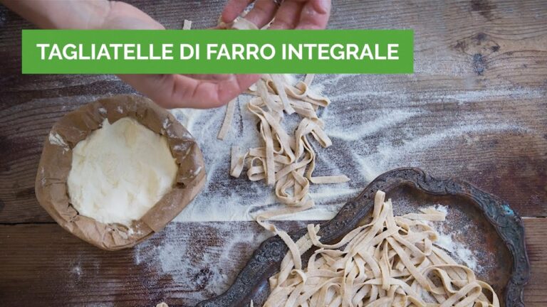 Tagliatelle di farro: scopri un condimento delizioso!